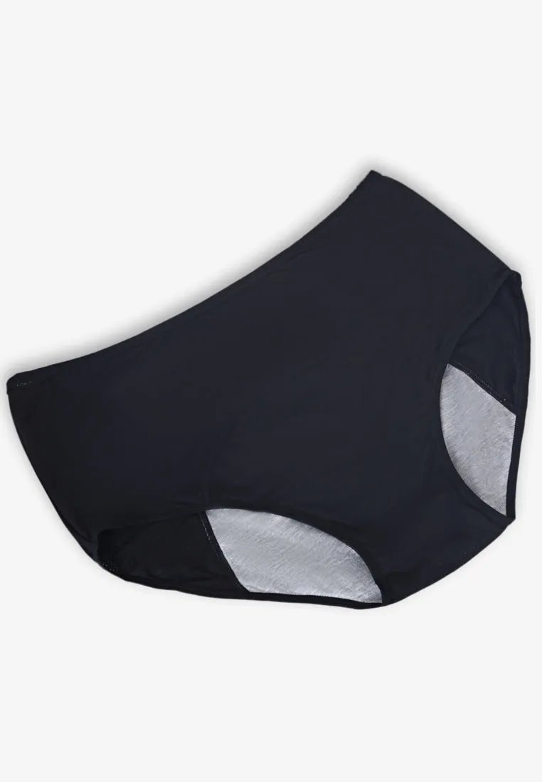 Purdy Anti-Leak Period Panties (2 pieces) - Black
