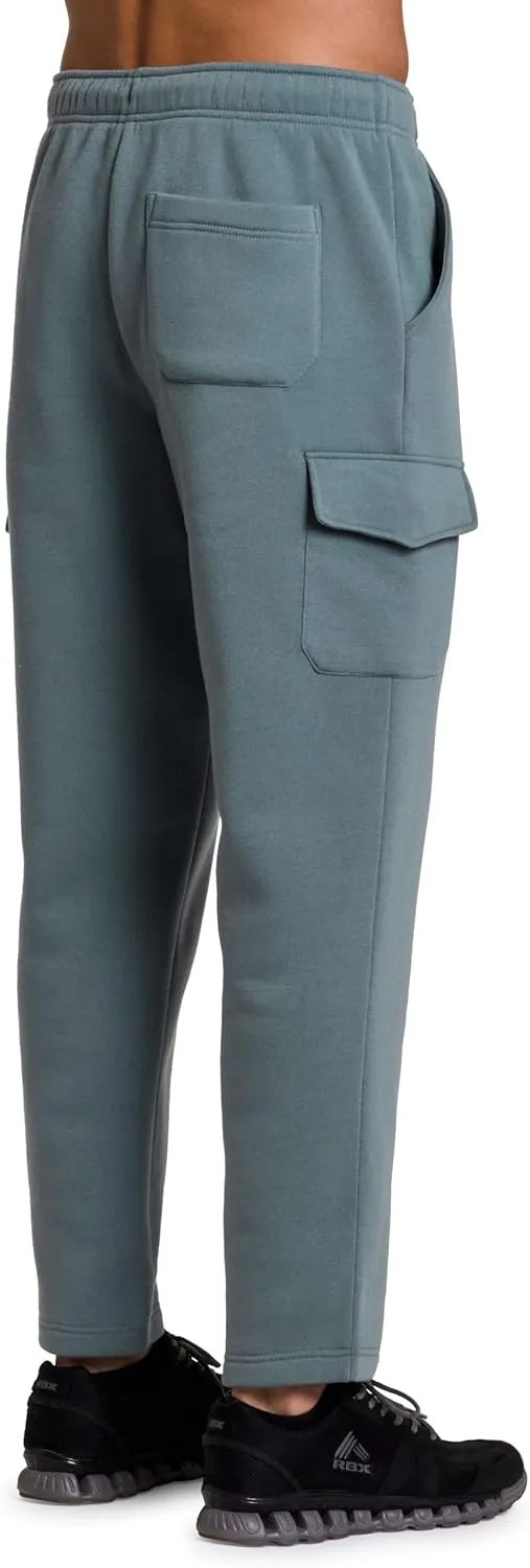 RBX Active Men's Athletic Fleece Lined Tapered Jogger Sweatpant with Pocket