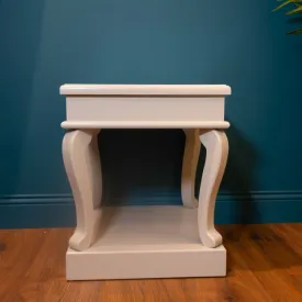 Scroll Grey End Table by Tara Lane