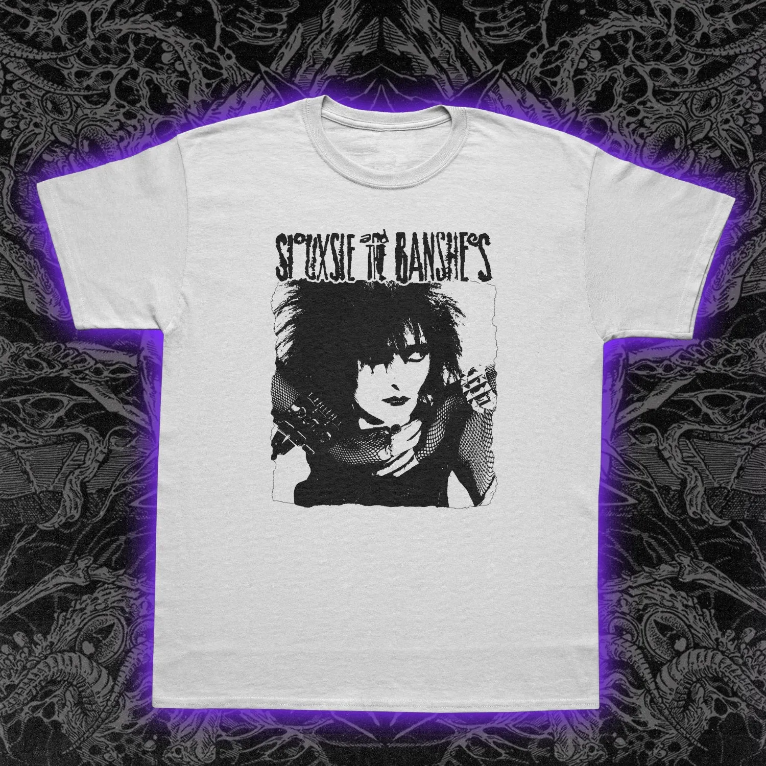 Siouxsie And The Banshees Portrait Slim Fit Tee