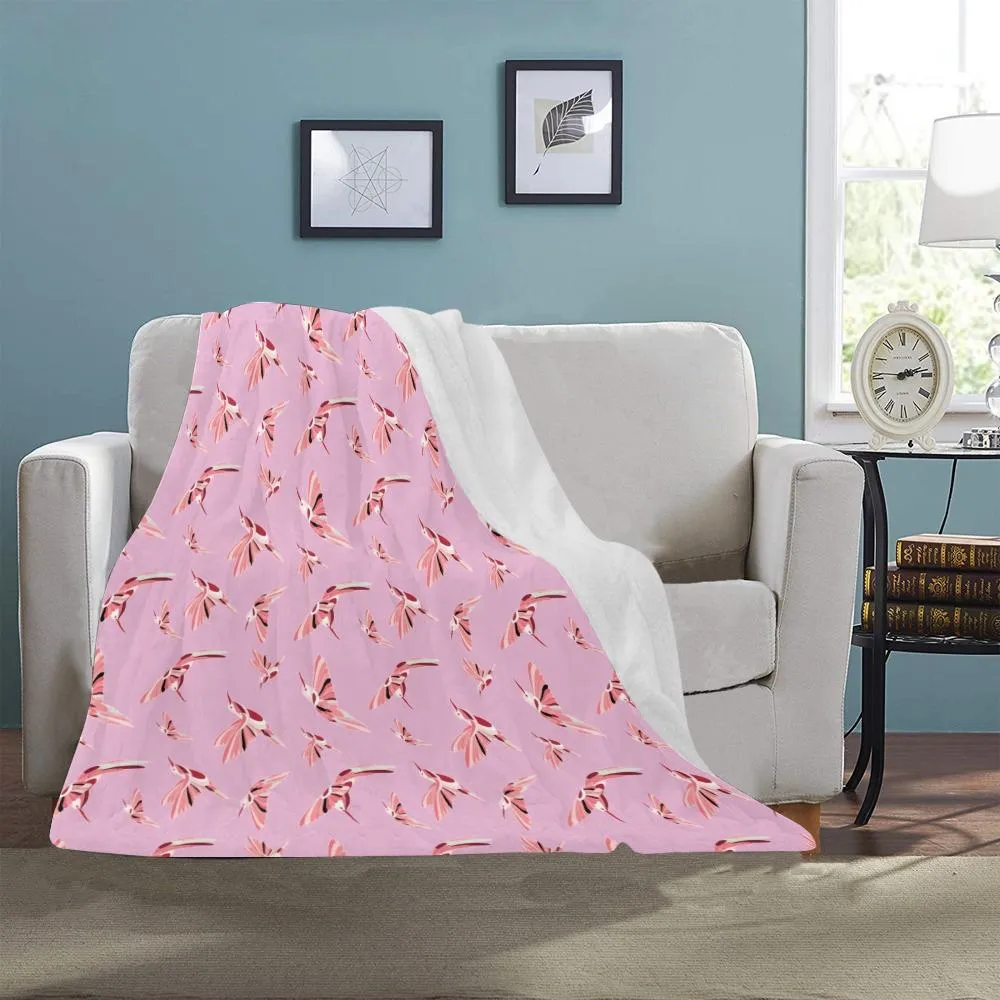 Strawberry Pink Ultra-Soft Micro Fleece Blanket 40"x50"