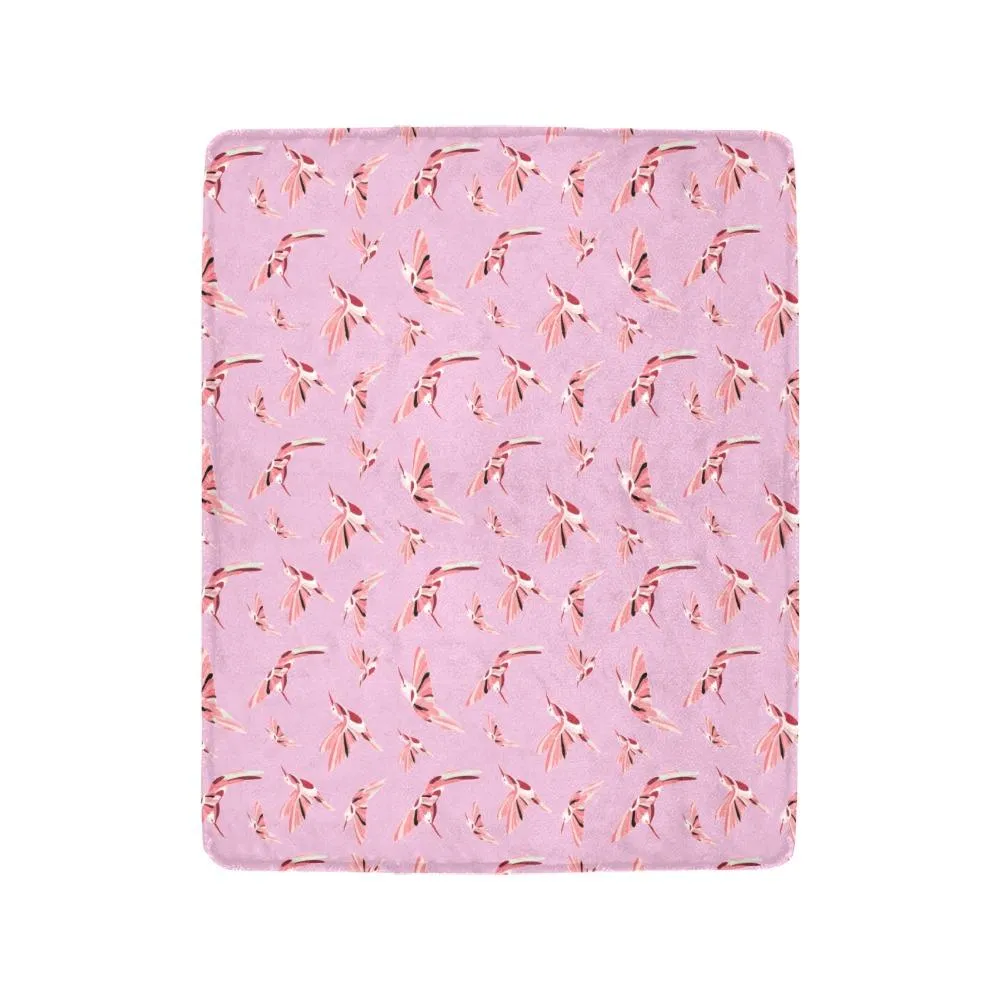 Strawberry Pink Ultra-Soft Micro Fleece Blanket 40"x50"