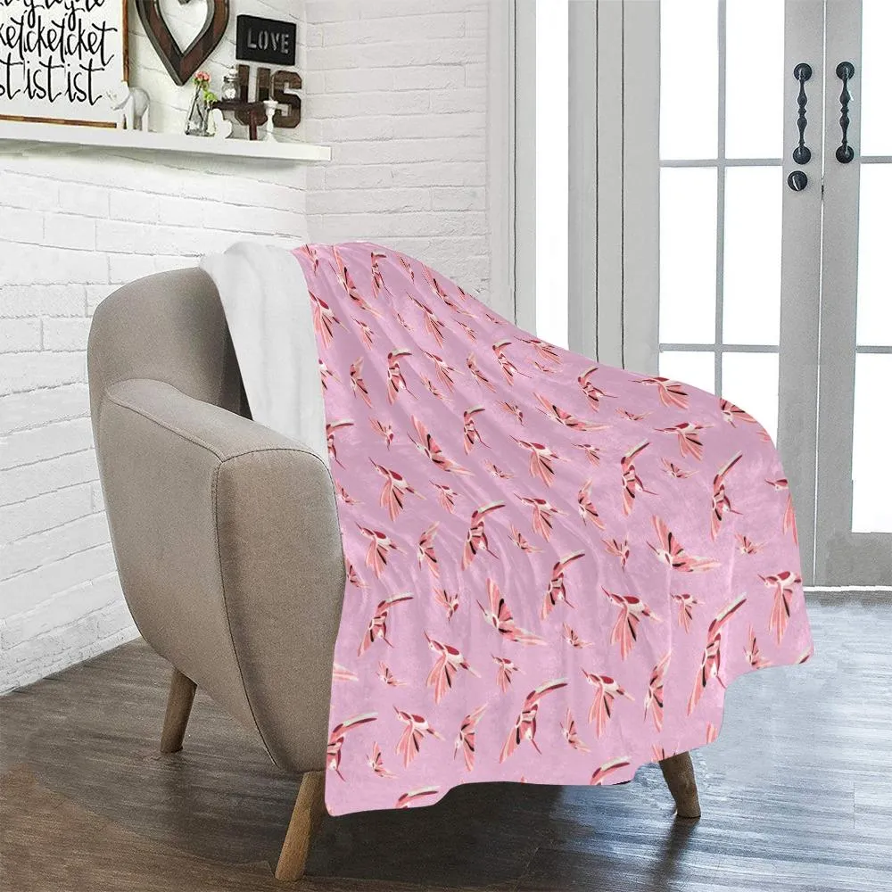 Strawberry Pink Ultra-Soft Micro Fleece Blanket 40"x50"