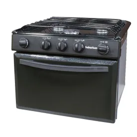 Suburban Gas Range 17 inch Black, 3106A