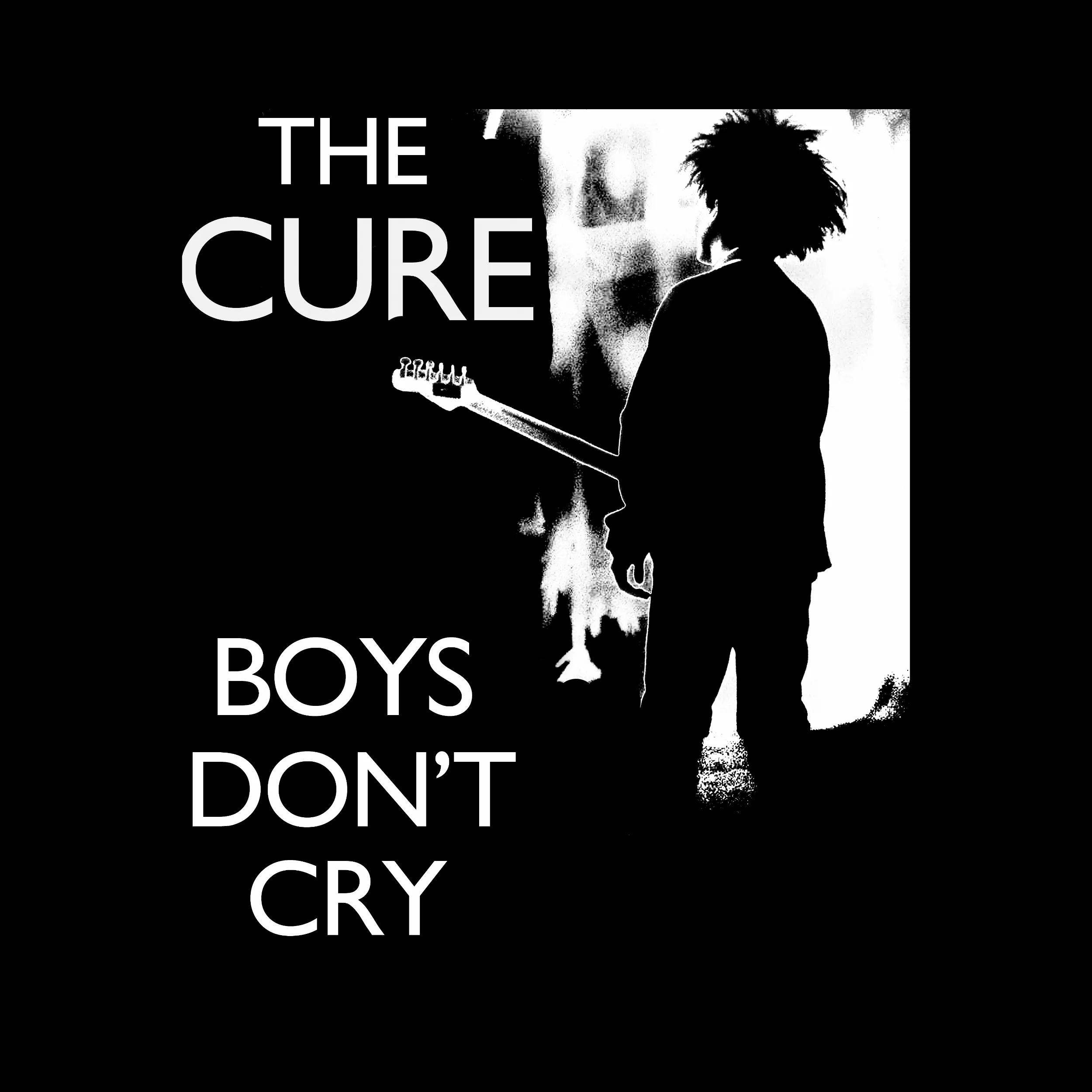 The Cure Boys Don't Cry Slim Fit Tee