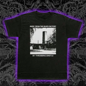 Throbbing Gristle Death Factory Slim Fit Tee