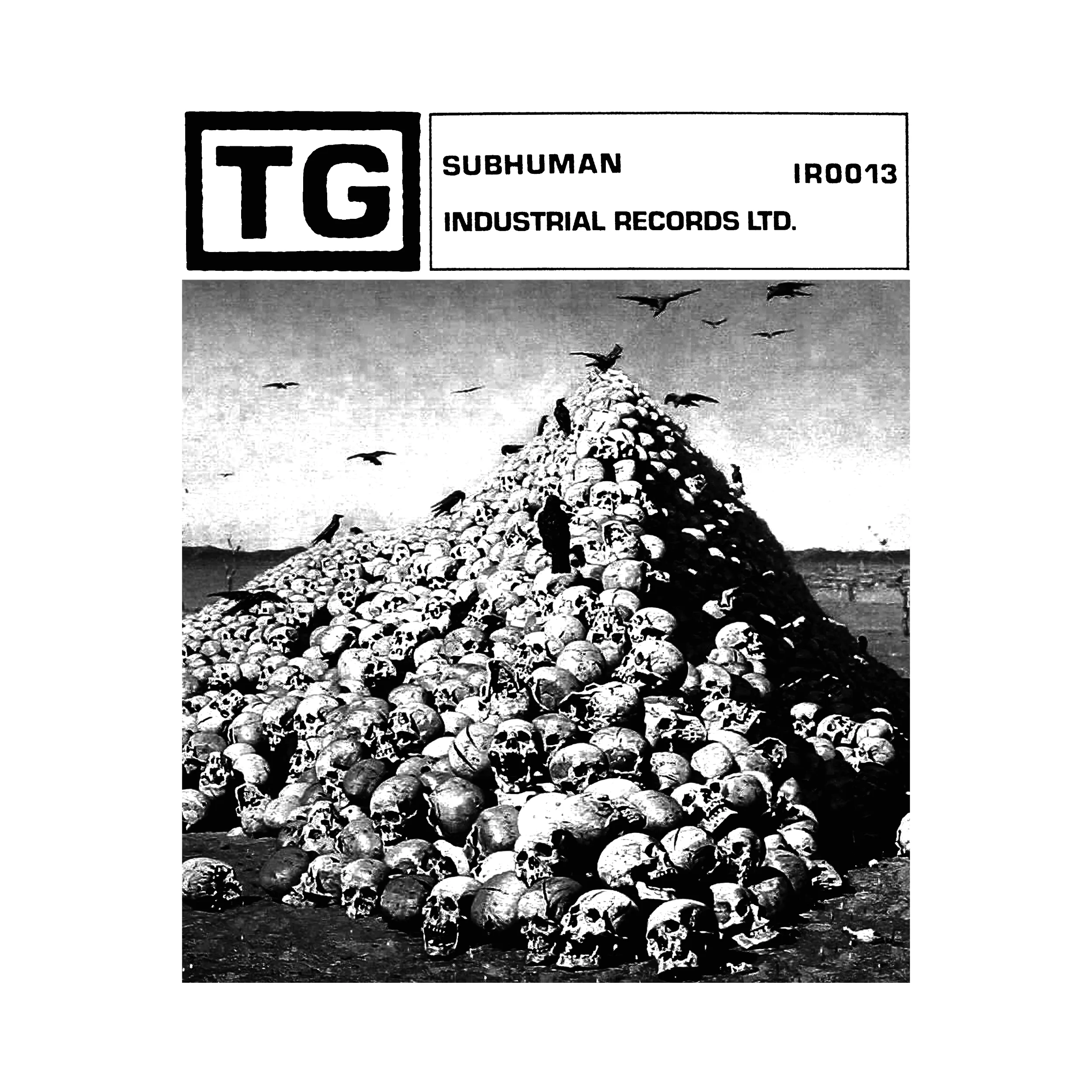 Throbbing Gristle Subhuman Slim Fit Tee