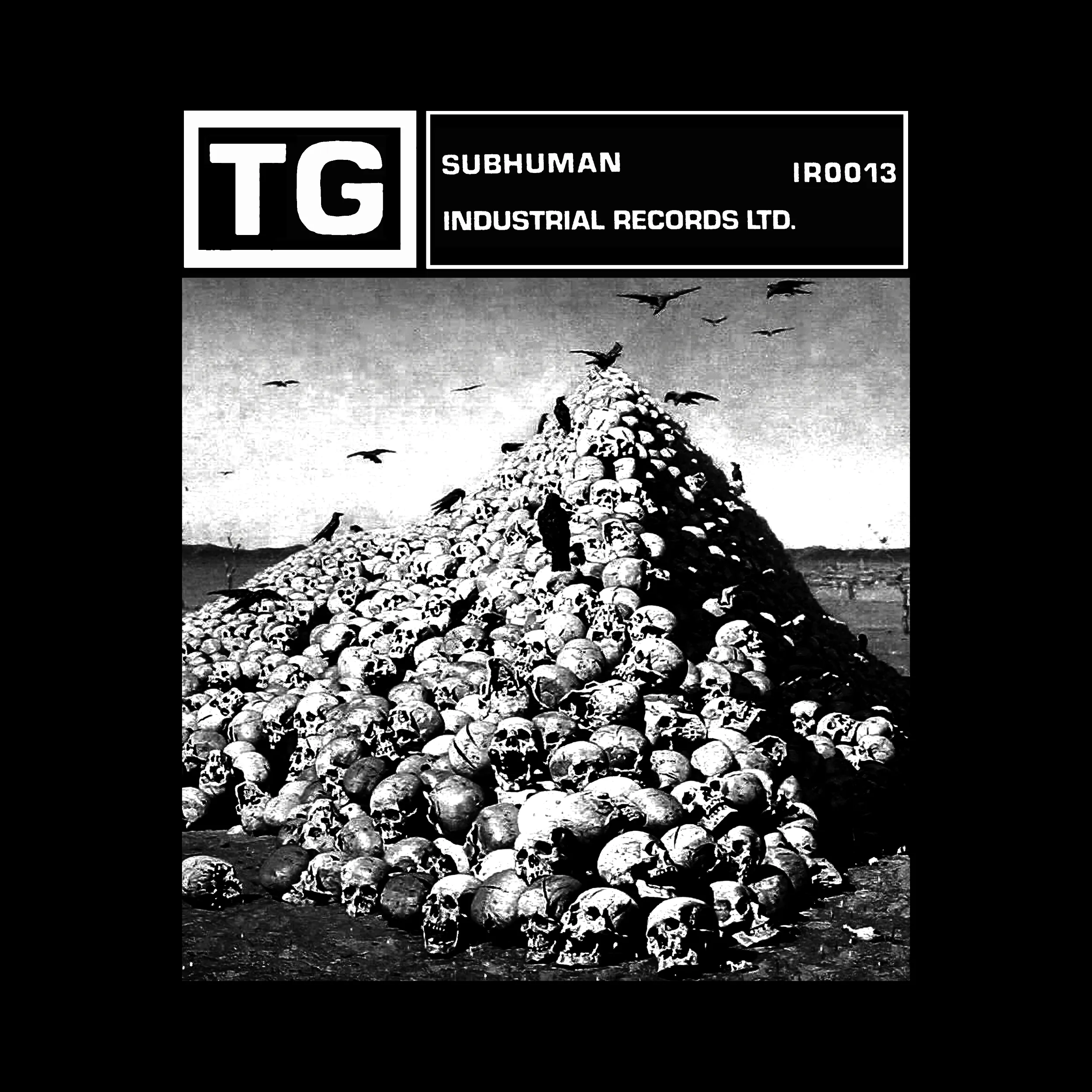 Throbbing Gristle Subhuman Slim Fit Tee