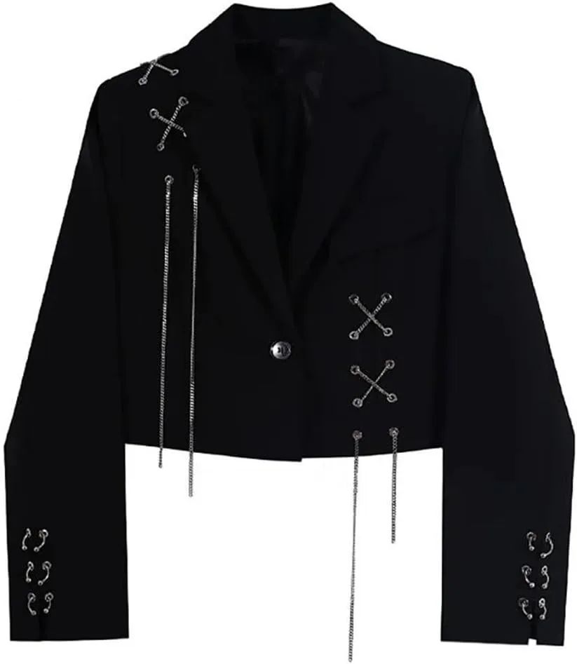 Women's Lightweight Casual Long Sleeve Work Office Cardigan Blazer Jacket